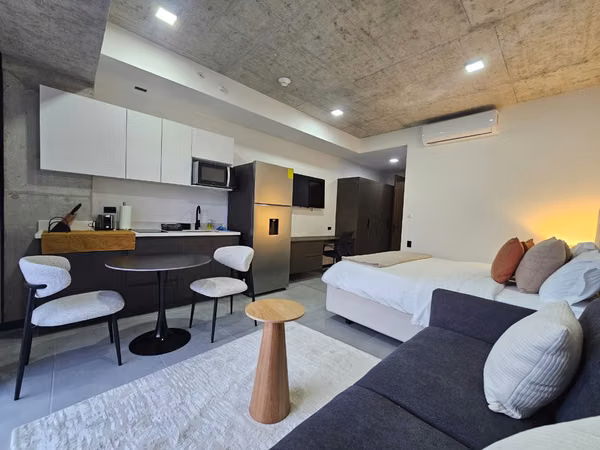 Furnished Studio Apartment at ART HAUS, San Benito