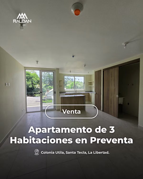 Venta de Apartamento en Sta. Tecla, 3 habitaciones, precio de preventa