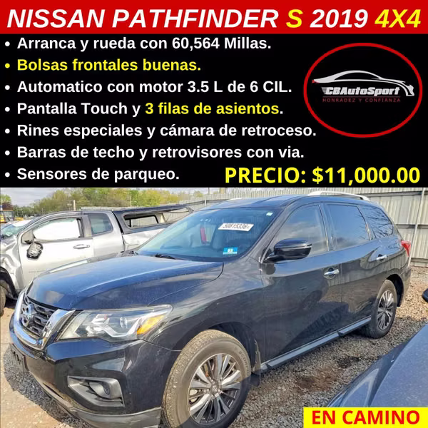NISSAN PATHFINDER S 2019 4X4