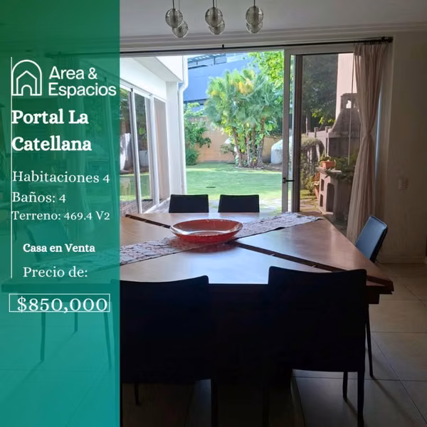 SE VENDE CASA EN PORTALES DE LA CASTELLANA