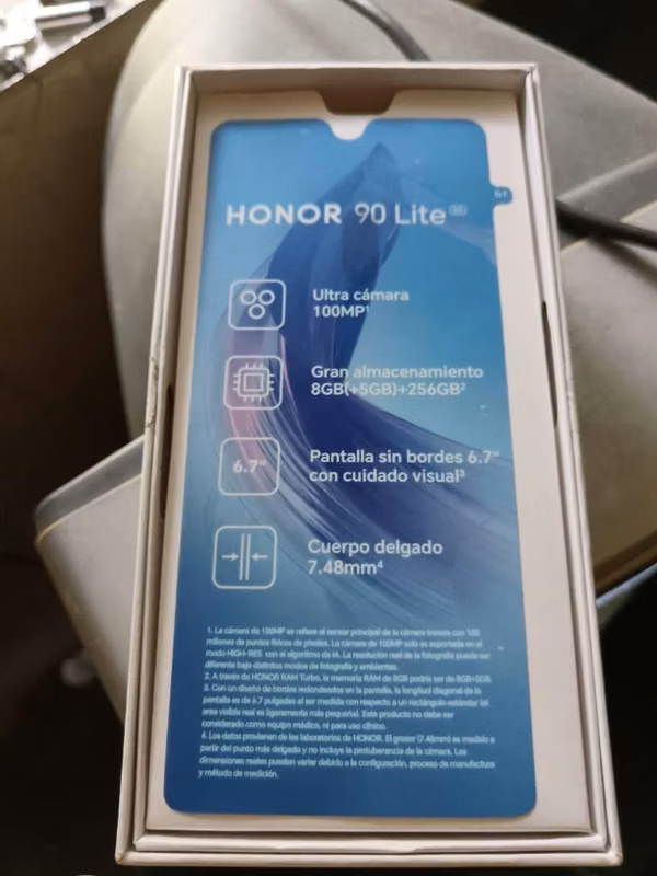 Honor 90 lite 5g liberado