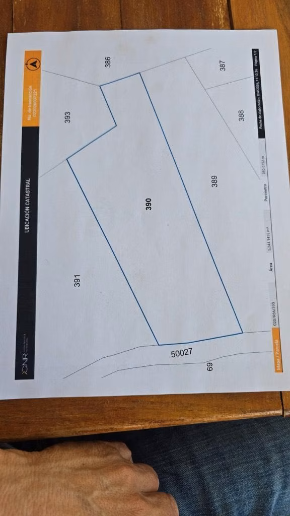 Investment opportunity! 3 / 4 of Manzana sold in Cerro La Cascajera