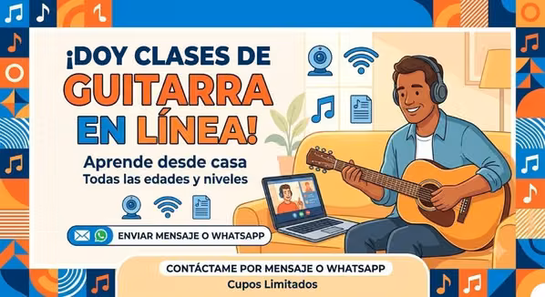 Clases de Guitarra en Línea - Aprende desde Cero