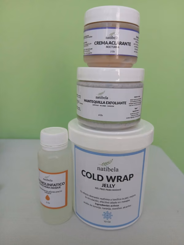 ACEITES, CREMAS Y PRODUCTOS PARA MASAJES PROFESIONAL DE CABINA