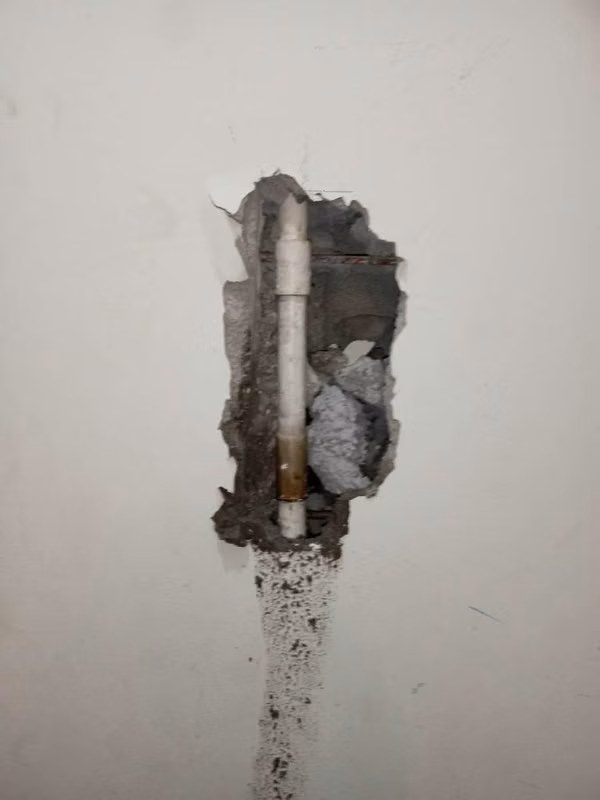 Plumber and plumbing