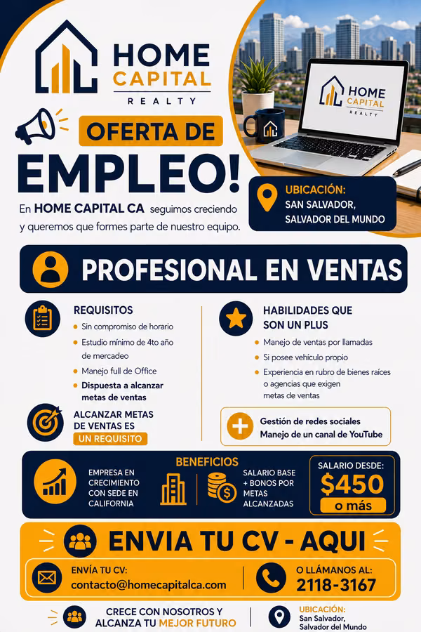 Profesional en Ventass