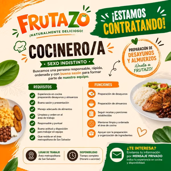 Cocinero/a