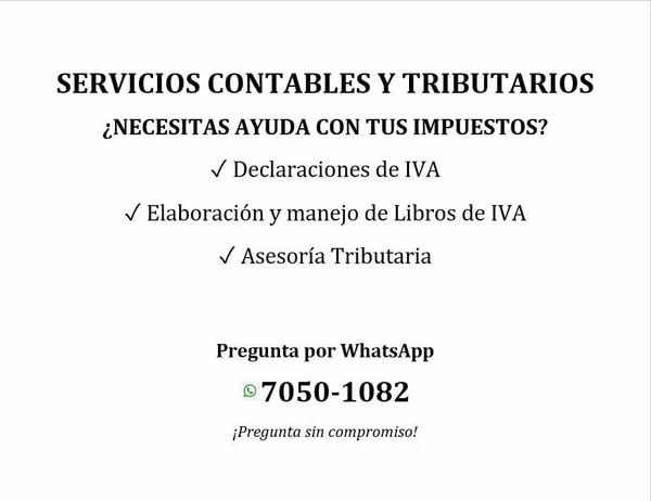 Servicios contables y tributarios