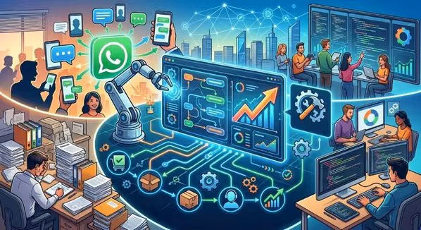 Automatización de Procesos, CRMs y Bots de WhatsApp