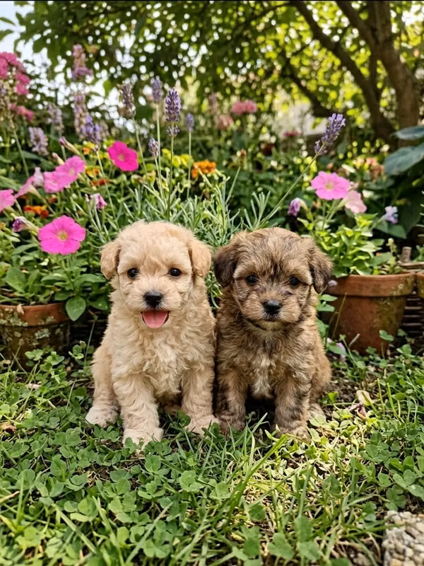Maltipoo cachoros mini