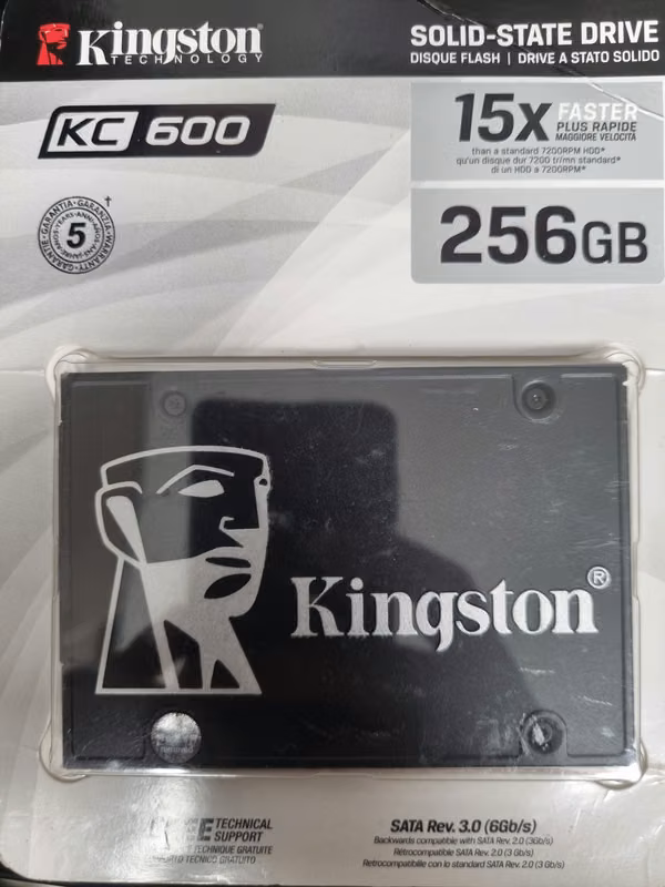 Disco de estado solido SSD Sata de 512 Gb