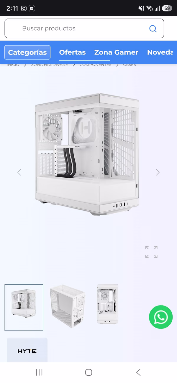 SELL NEW HATE CASE AND 40 WITH YOUR BOX AND TWO EXTRA FANS RGB