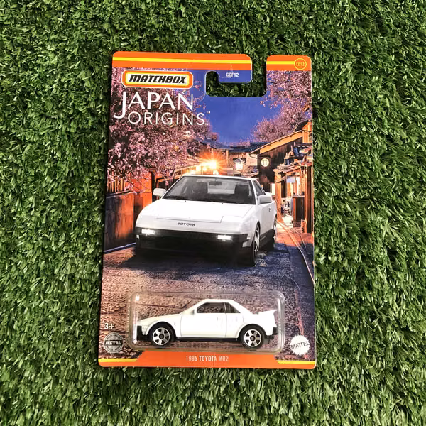 JAPAN Origins 1985 Toyota MR2 Matchbox.