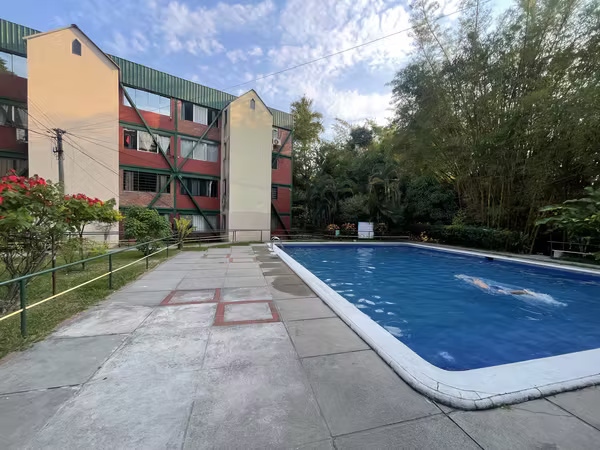 Rental Apartment without furniture, in Condominio Las Arboledas S.S., Col. Beautiful view, round are