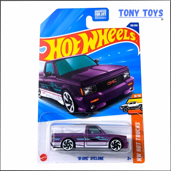 Hot Wheels 91 GMC SYCLONE.