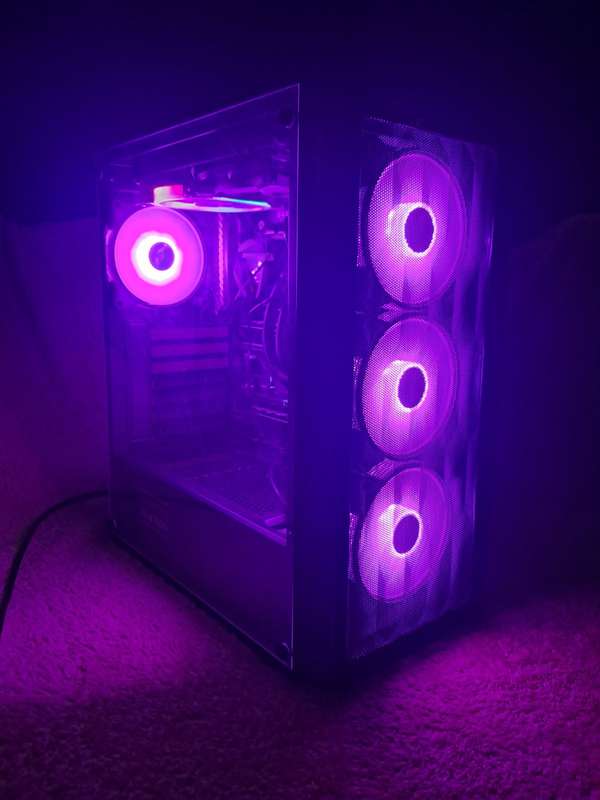 Pc AMD Navy. Windows Active.