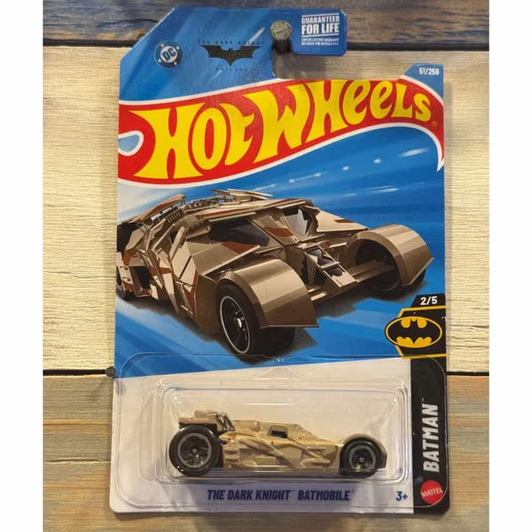 Hot Wheels Batman The Dark Knight Batmobile.