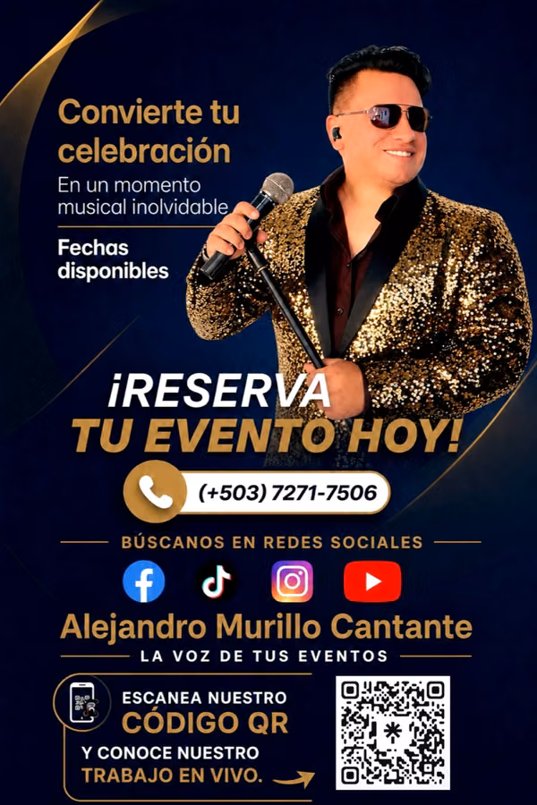 PROFESSIONAL SINGER FOR YOUR PARTIES AND SOCIAL EVENTS