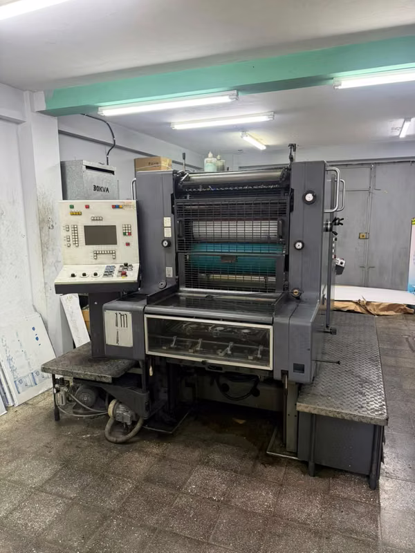 SE VENDE HEIDELBERG MOZ 1994 2 COLORES 19 1/2 X 25 - NEGOCIABLE