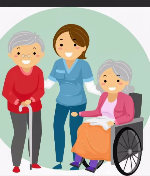 I care for older adults