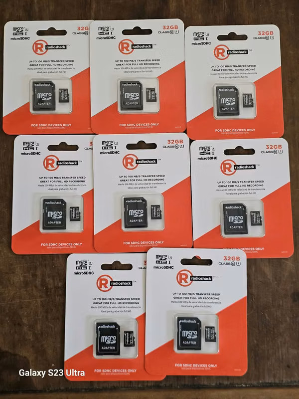 MEMORY MICROSD RADIO SHACK 32GB!