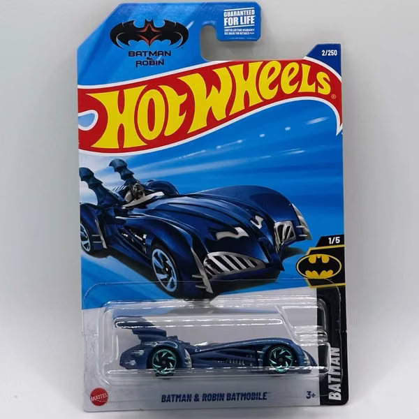 Hot Wheels Batman & Robin Batmobile.