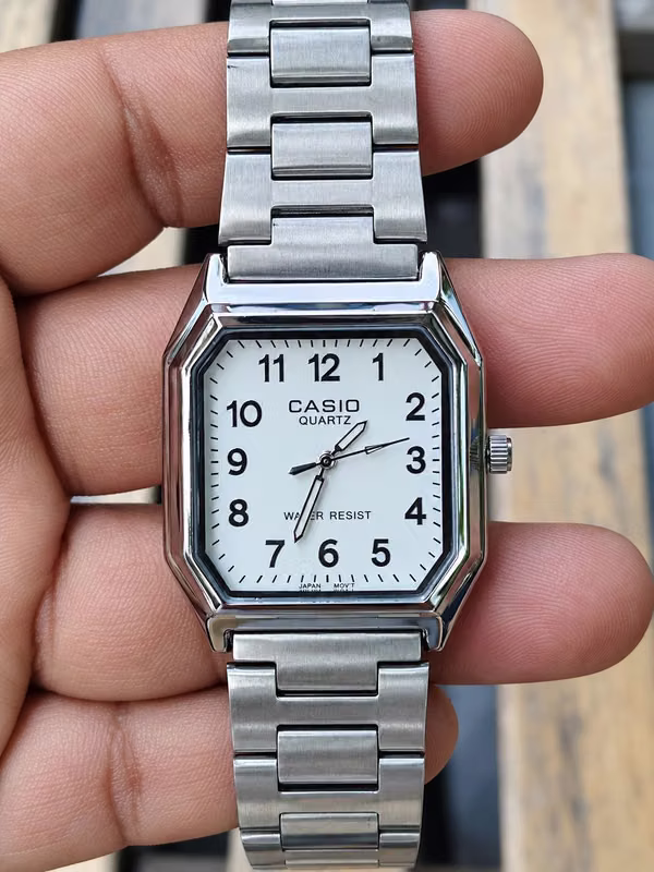 cassio watch for man stainless steel