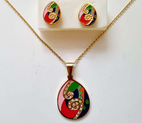 Jewelry sets in stainless steel, Precious.
