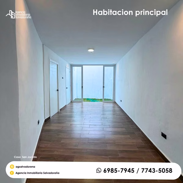 Sell house in San Jacinto San Salvador, central and large one level