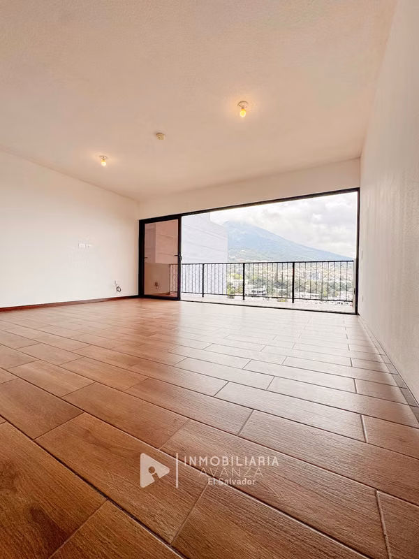 Col. Escalón | 3 habitaciones | 3 baños | vistas al volcán y la ciudad |$1,450