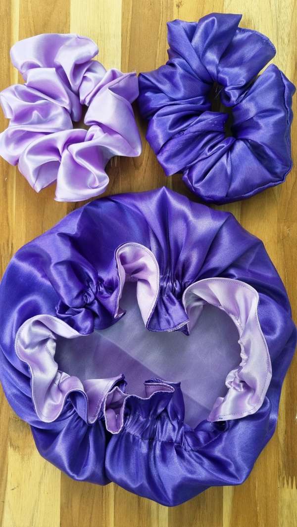 Gowns with Antifrizz Tails, Double Tape