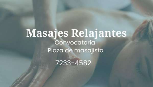 MASAJISTA CORPORAL