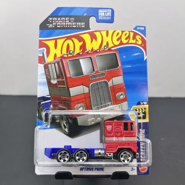 Hot Wheels Transformers Optimus Prime.
