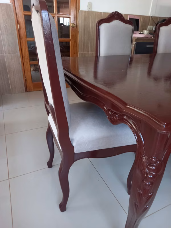 Elegant Dining Mill Game 5 chairs