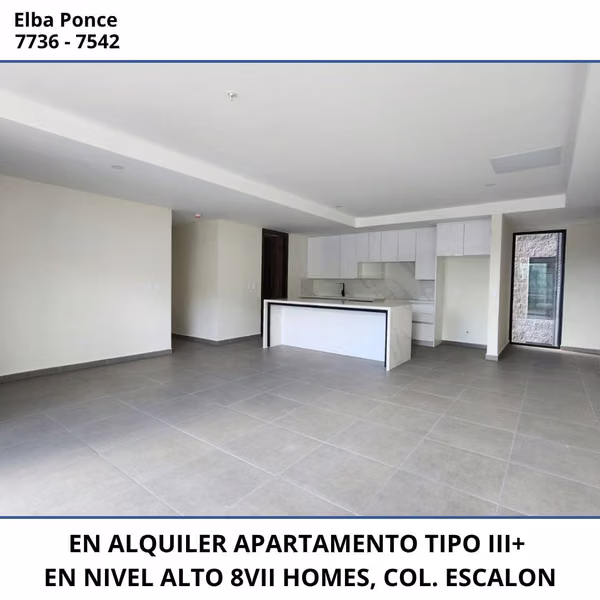 FOR RENT - 124; NEW APARTMENT - 8VII HOMES TYPE III +, COLONY STEP