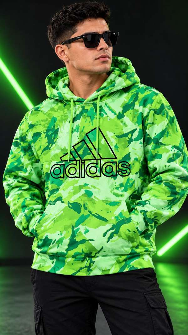 Embroidered adidas