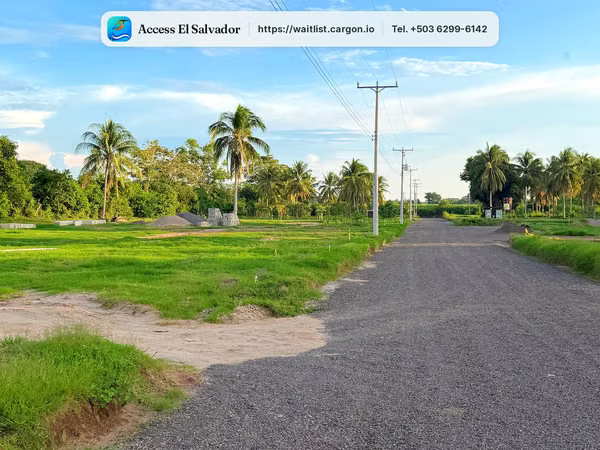 Residential Lotes with financing - Residencial Brisas del Pacifico - San Luis Talpa