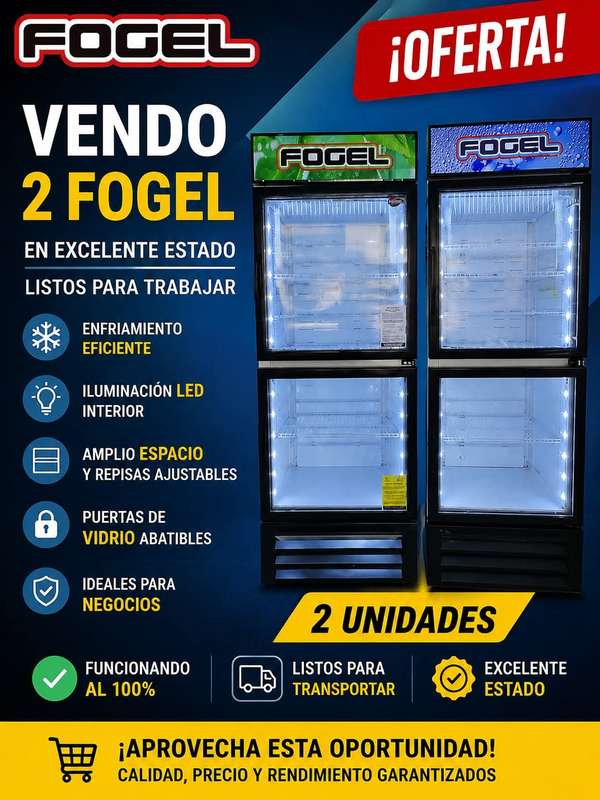 Two Fogel refrigerant cameras