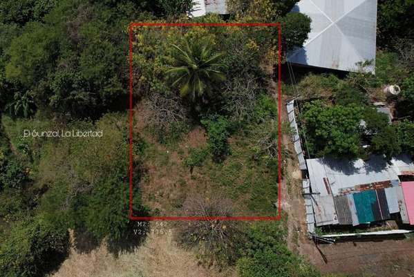 Land 542 m ² in El Sunzal, Surf City area - $105,000 negotiable
