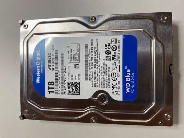 1TB hard drive