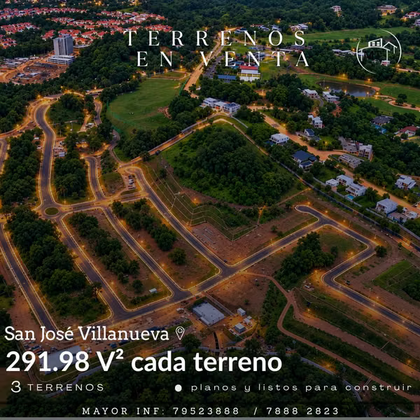 TERRENO EN VENTA RESIDENCIAL MONTECRISTO- SAN JOSE VILLANUEVA
