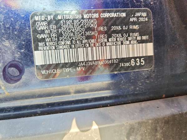 MITSUBISHI OUTLANDER SE 2024