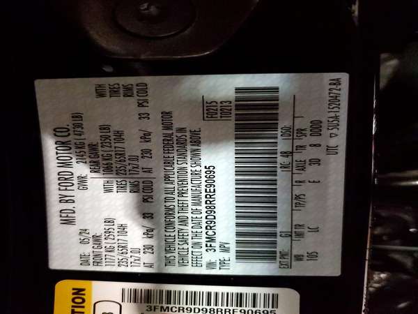 FORD BRONCO SPORT BANDLANDS 2024 4X4