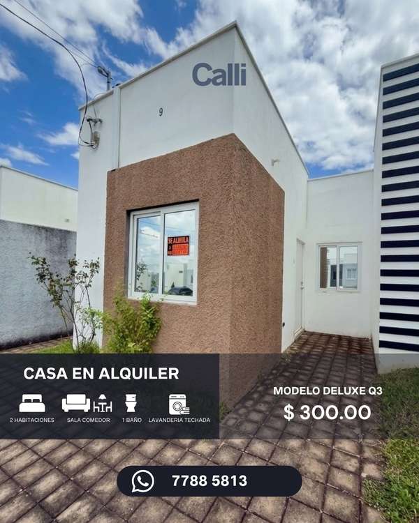  CASA EN ALQUILER — Ciudad Marsella, Quartier 3