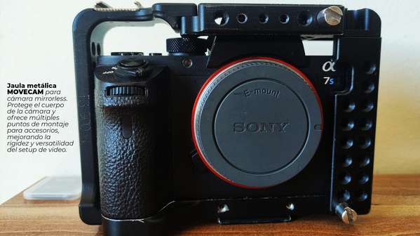 Sony A7S II 4K + Rig MoveCam + 3 Baterías | Buen Estado