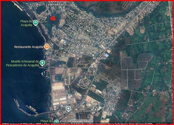 VENTA 4 MANZANAS ACAJUTLA SONSONATE