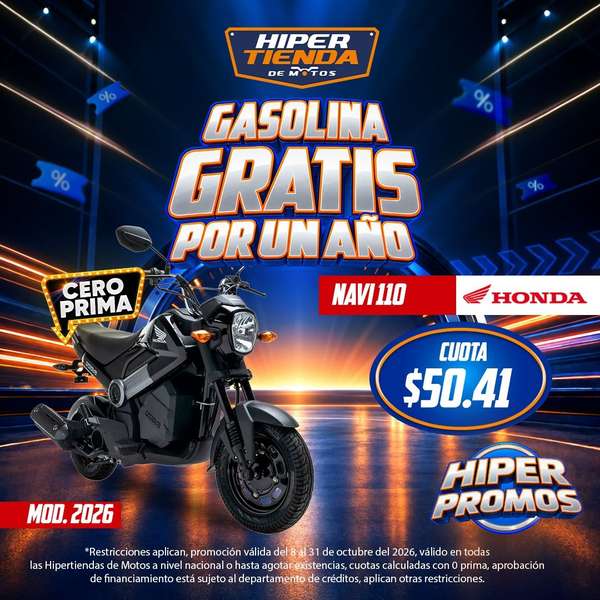  Honda Navi | ¡Cero prima y cuotas accesibles!