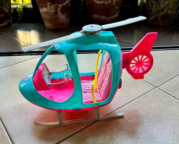  HELICÓPTERO BARBIE ORIGINAL MATTEL – DREAMHOUSE ADVENTURES 