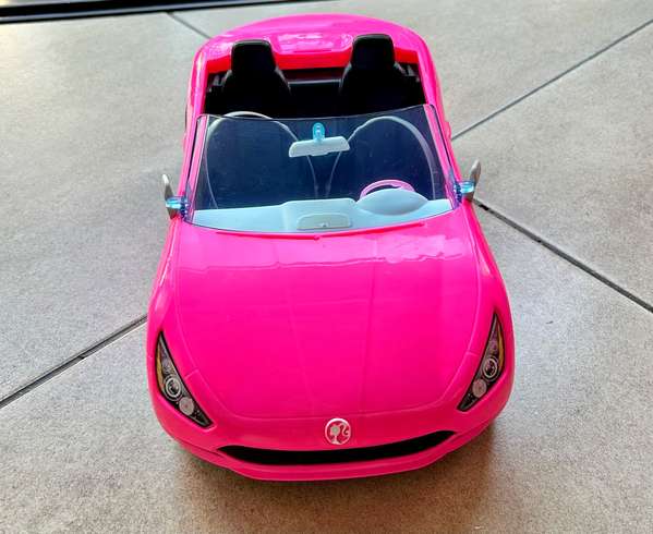  CONVERTIBLE ROSA BARBIE ORIGINAL MATTEL 
