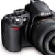 Nikon D3100 DSLR Camera with 18-55mm VR, 55-200mm Zoom Lenses (Black)